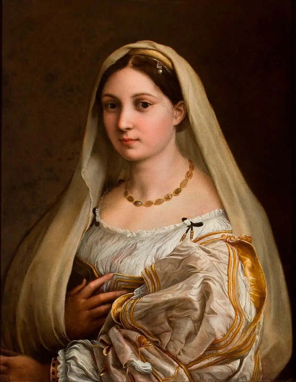 La Velata (Woman with a Veil) by Raphael