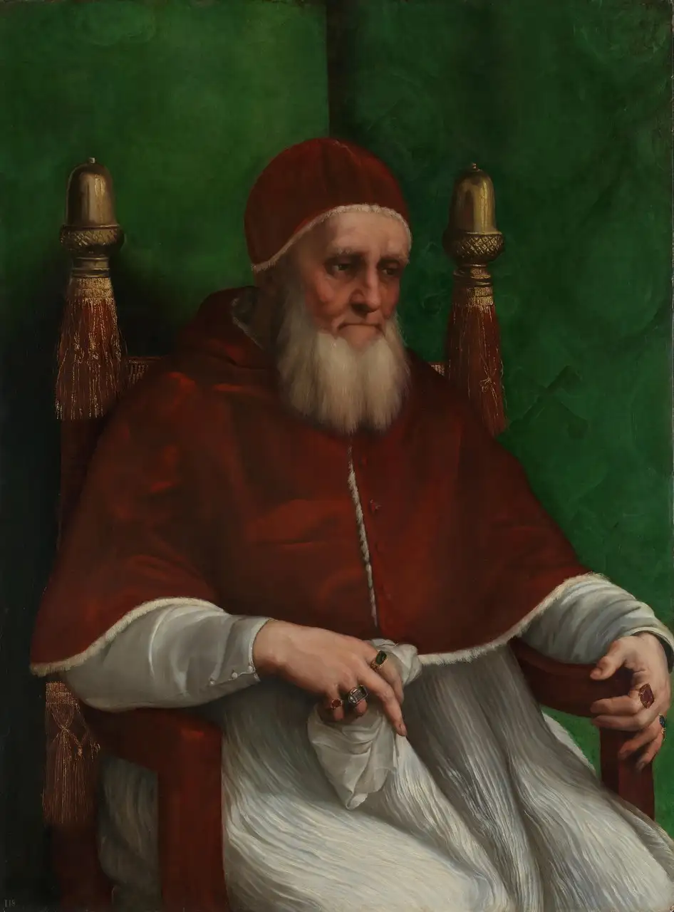 Portrait of Pope Julius II by Raphael