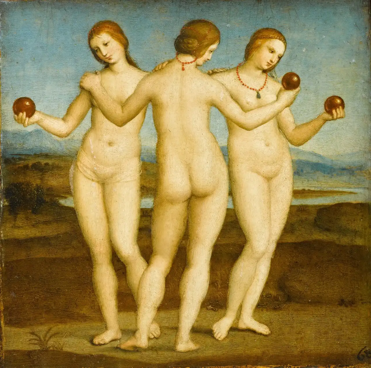 The Three Graces by Raphael