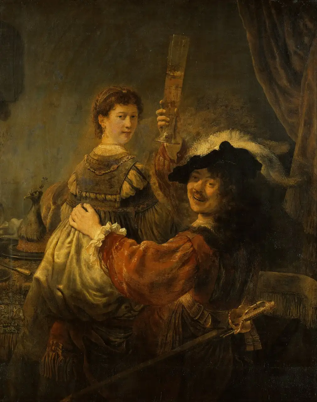 The Prodigal Son in the Brothel by Rembrandt