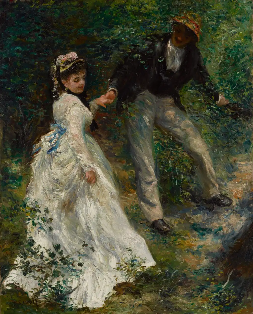 La Promenade by Pierre-Auguste Renoir