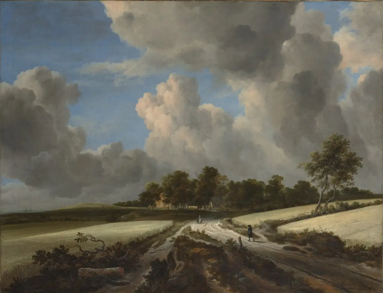 Wheat Fields by Jacob van Ruisdael
