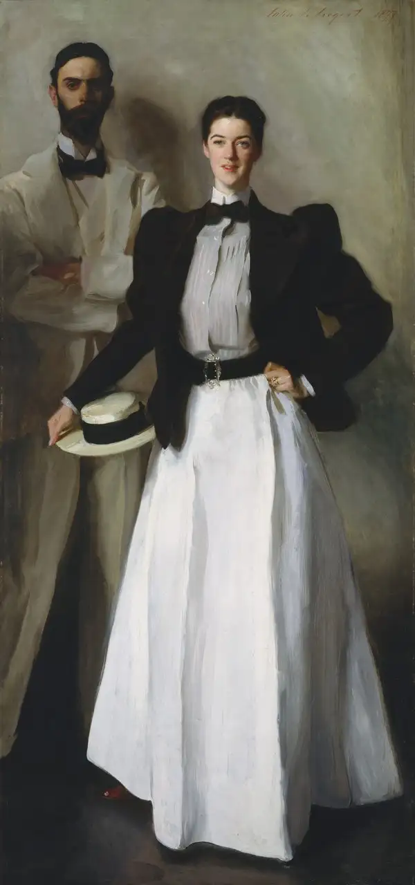 Mr. and Mrs. I. N. Phelps Stokes by John Singer Sargent