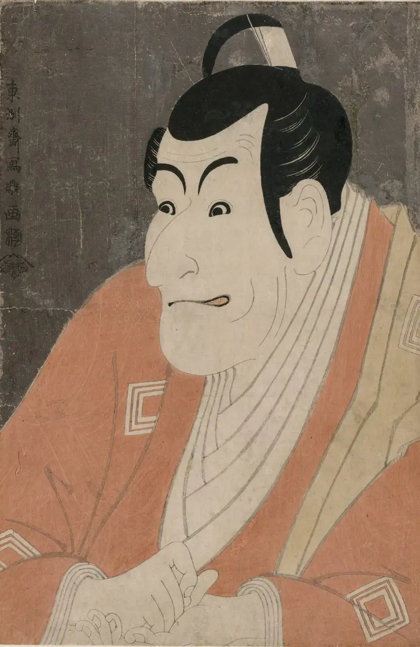 Ichikawa Ebizō IV as Takemura Sadanoshin by Tōshūsai Sharaku