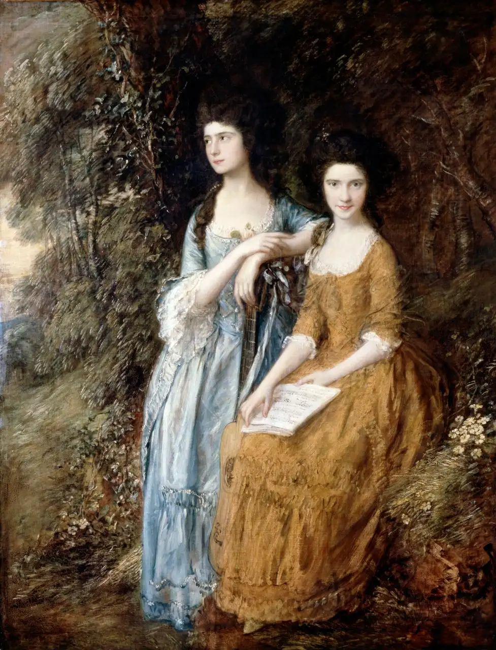 The Linley Sisters by Thomas Gainsborough