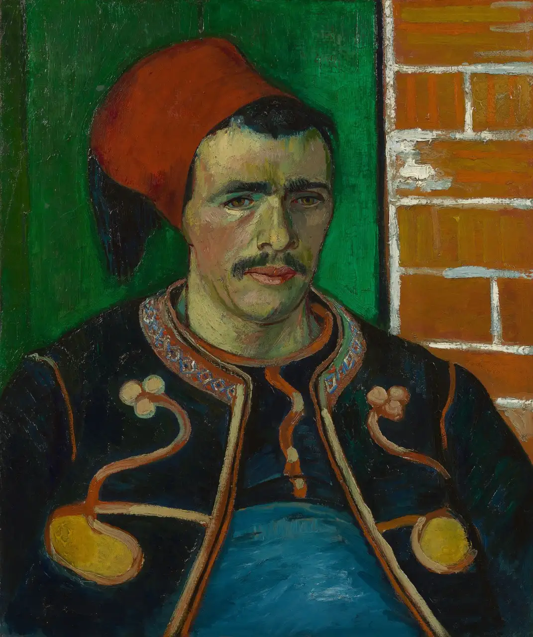 The Zouave by Vincent van Gogh