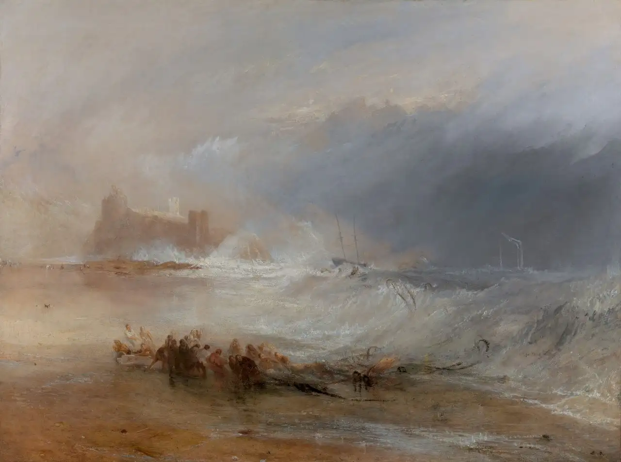 Wreckers, Coast of Northumberland by J. M. W. Turner