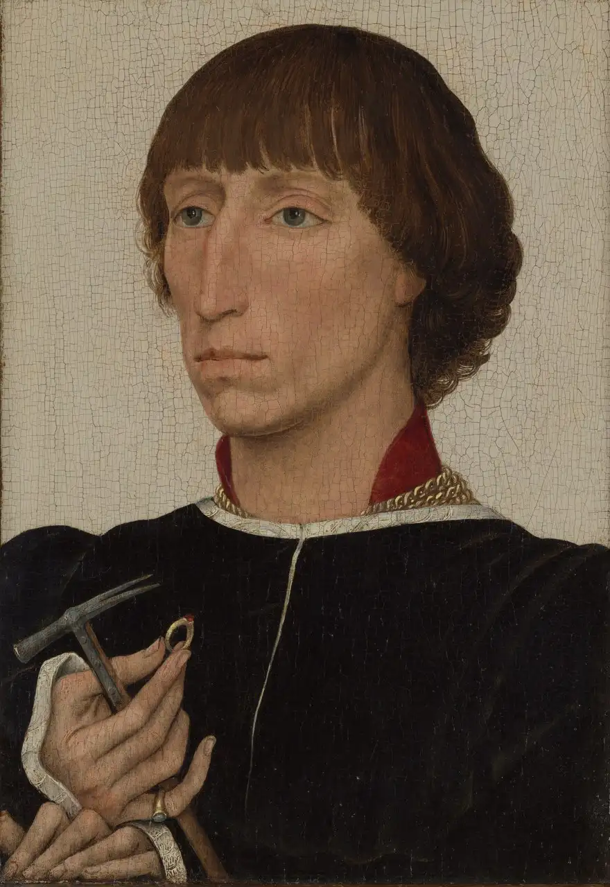 Francesco d'Este by Rogier van der Weyden