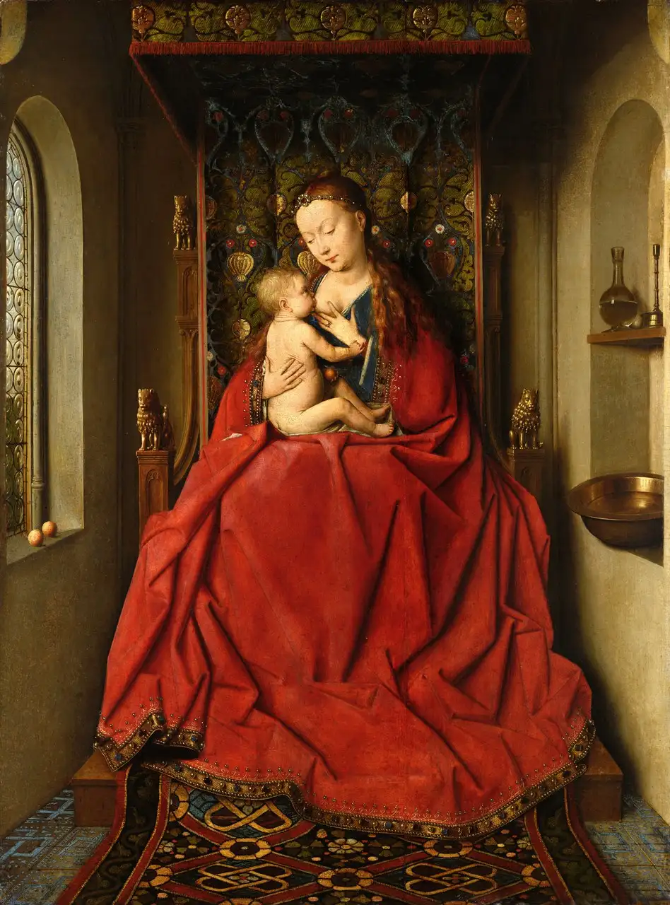 Lucca Madonna by Jan van Eyck