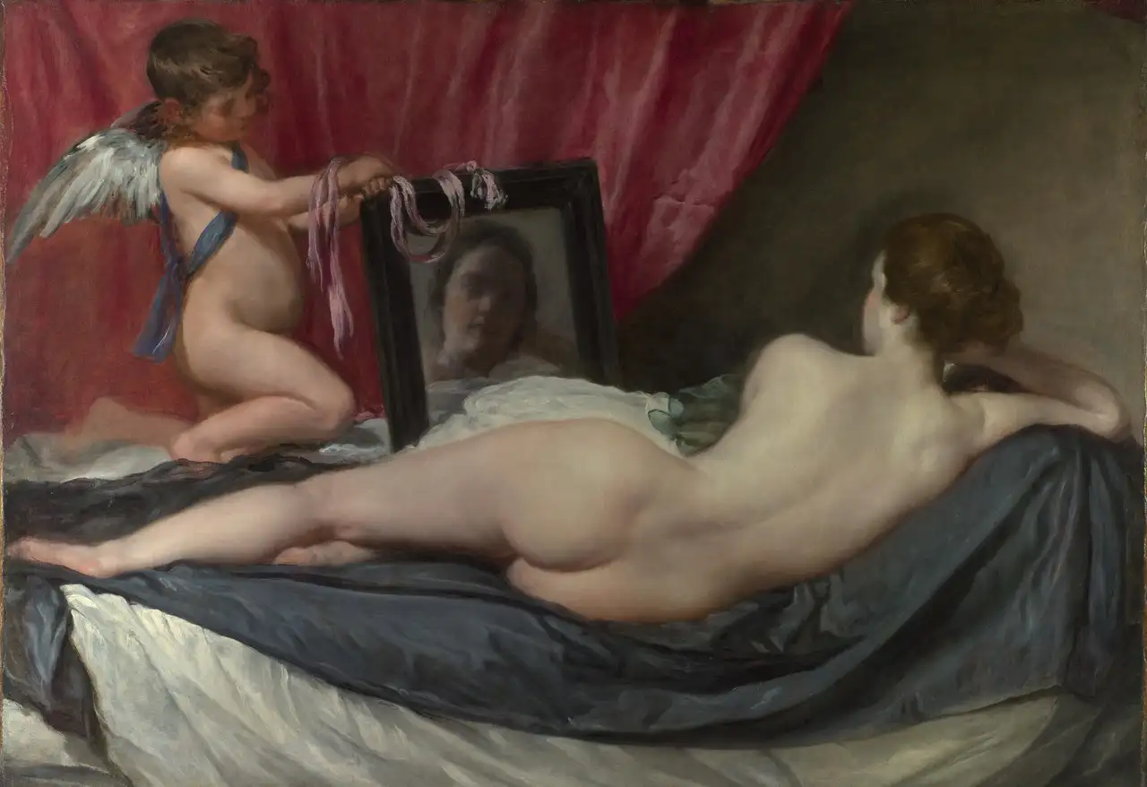 Rokeby Venus (Venus at her Mirror) by Diego Velázquez