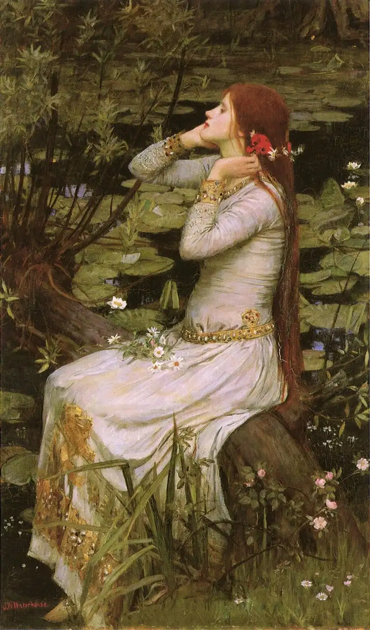 Ophelia (1894) by John William Waterhouse