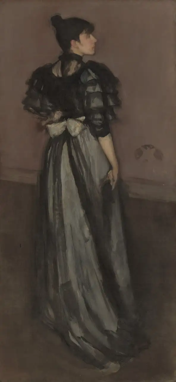 Mother of Pearl and Silver: The Andalusian by James McNeill Whistler