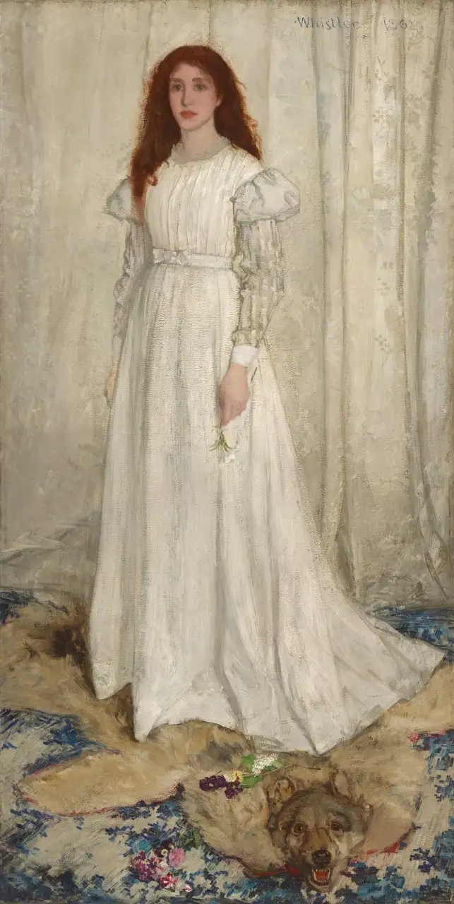 Symphony in White, No. 1: The White Girl by James McNeill Whistler