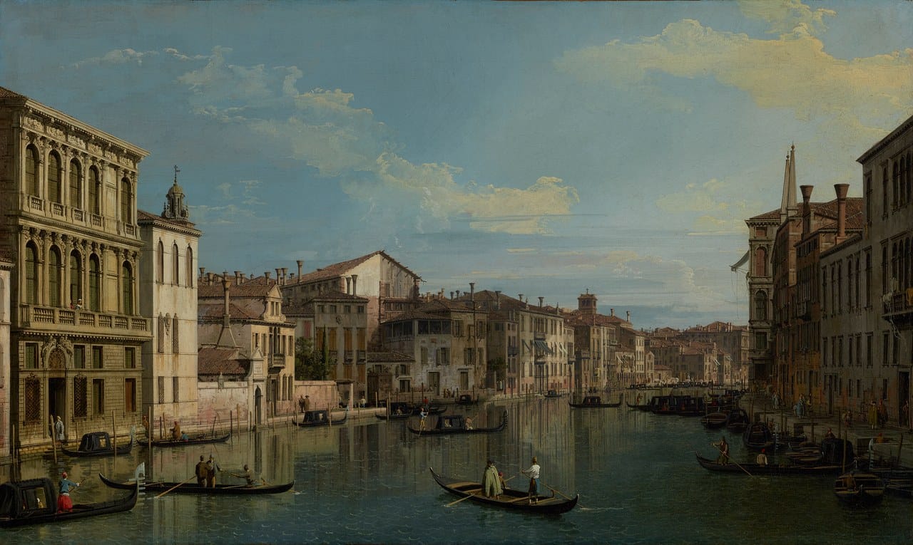 The Grand Canal, Venice by Canaletto
