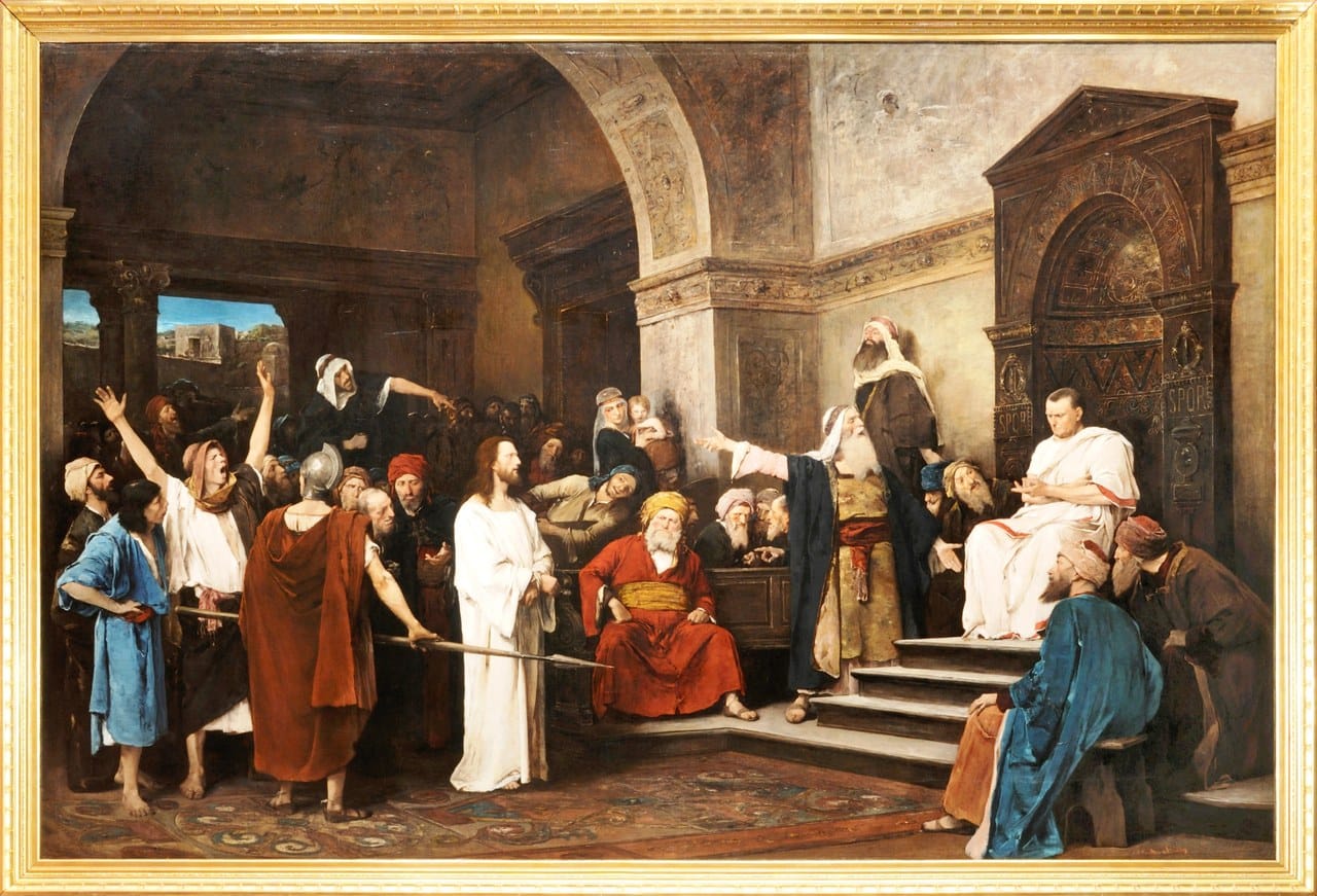 Christ Before Pilate by Mihály Munkácsy